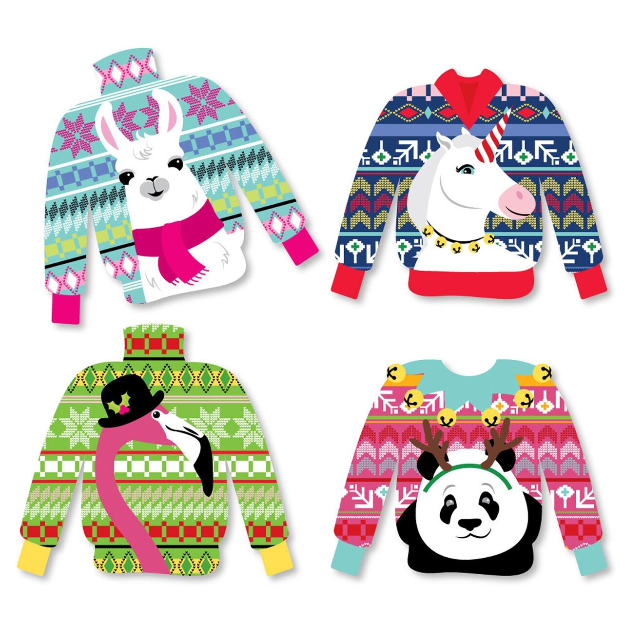 Christmas sweater top cut out